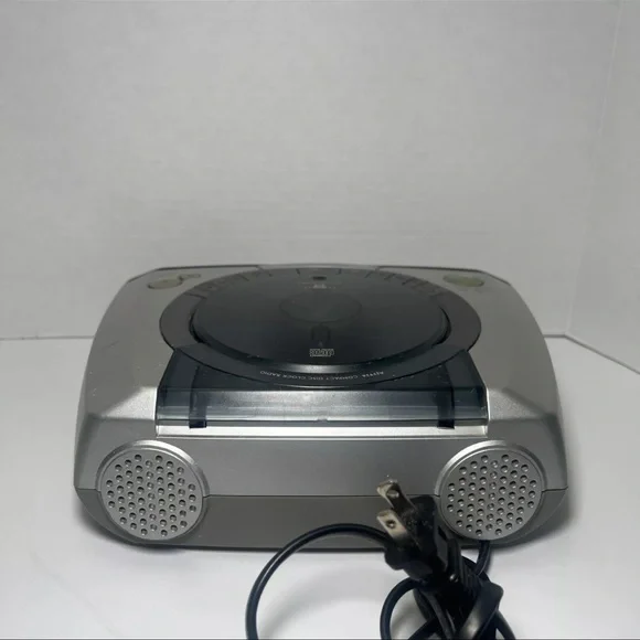 Philips Magnavox AJ3935 Compact Disc Alarm Clock Radio Gentle Wake Alarm Tested